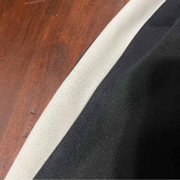 Vintage 90s Nike Track Jacket Women’s Size XL (16-18) Black And White Full Zip - Picture 12 of 14